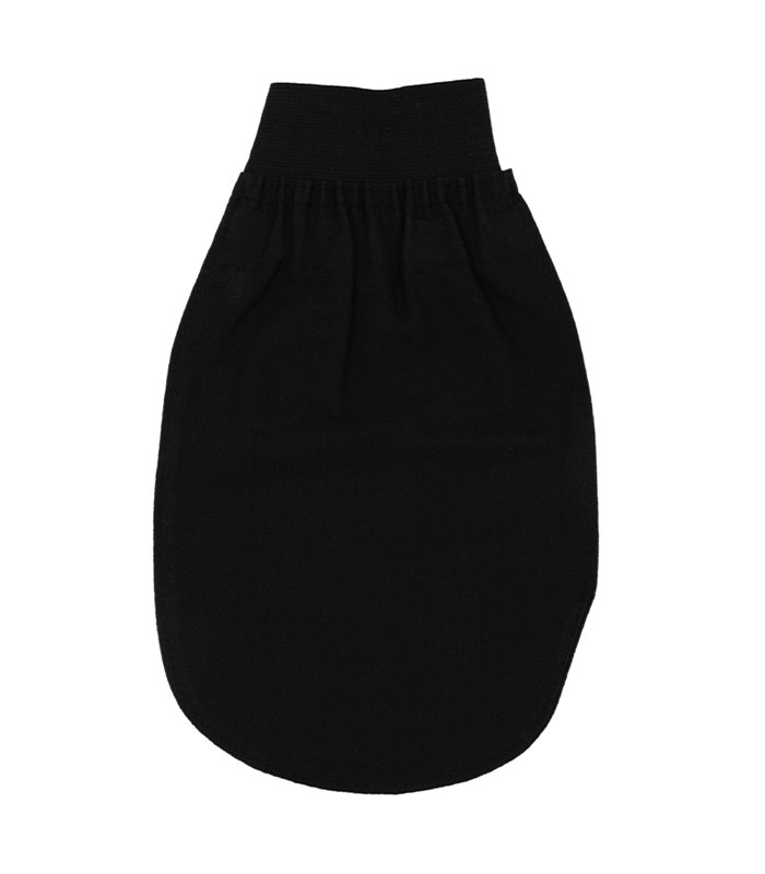 قفاز تقشير أسود سميك جدا 100% فيسكوز