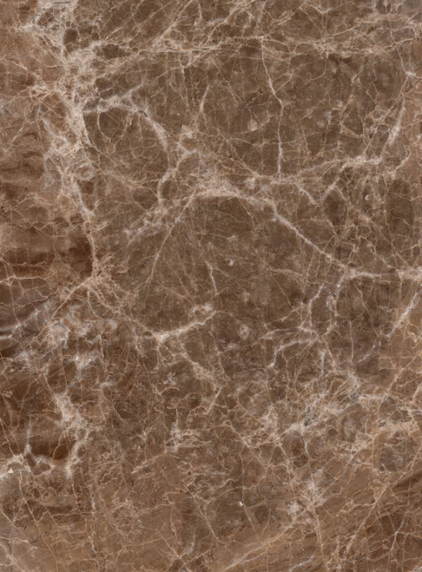 كتلة رخام إمبيرادور الفاتح — light warm brown and taupe with cream and gold veining — حجر طبيعي بالجملة