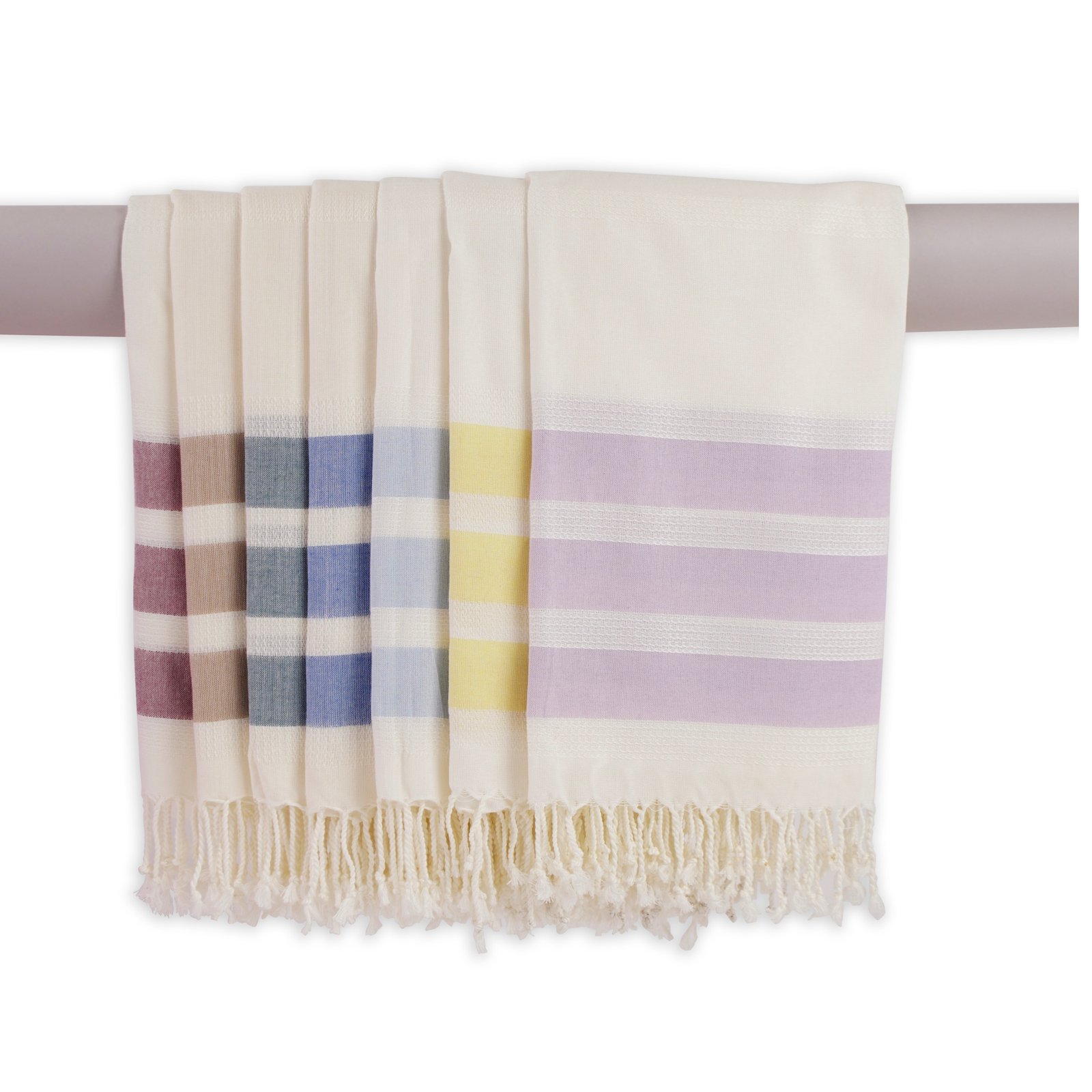 Handgewebtes Peshtemal Narin Muster PLB044 – Alle Farben